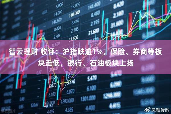 智云理财 收评：沪指跌逾1%，保险、券商等板块走低，银行、石油板块上扬